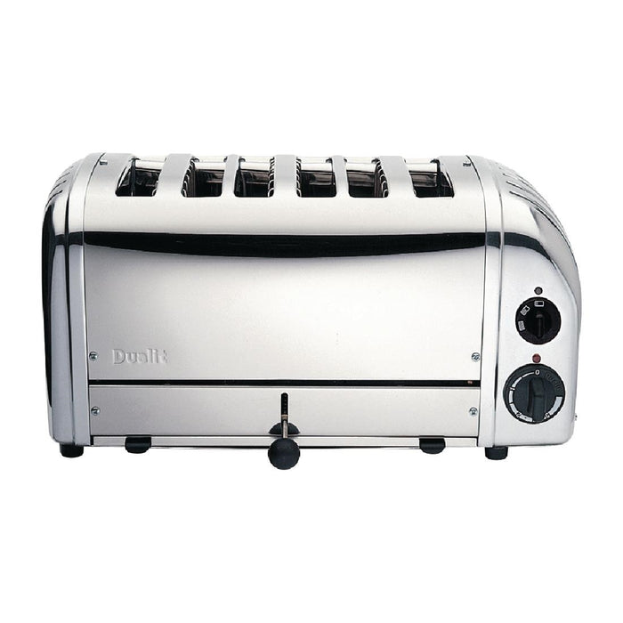 1.5kW. 6 Slots. Colour: Polished steel