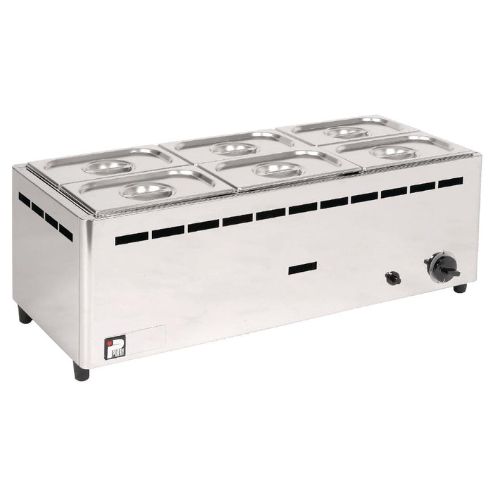 2.75kW Wet Heat. 6x GN 1/4 pans included. LPG