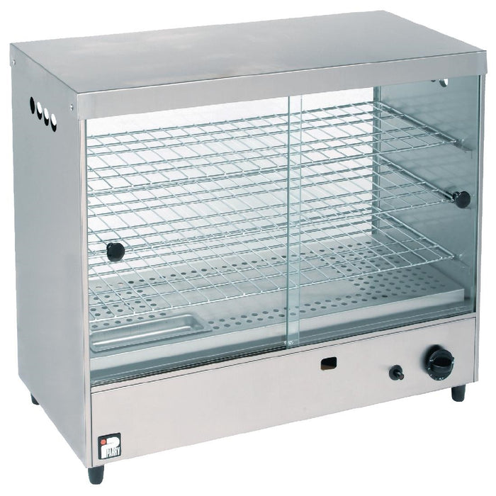 Width: 735mm. 3 Tier. Capacity: 60 pies. LPG