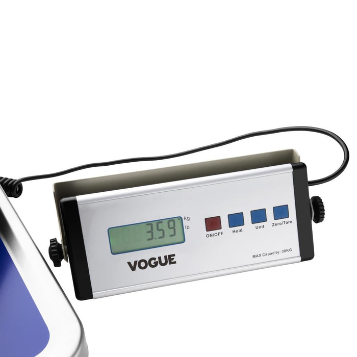 Vogue Electric Bench Scales 30kg Vogue