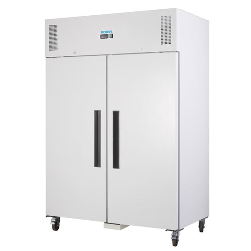 Polar G-Series Upright Double Door Freezer 1200Ltr White Polar