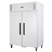 Polar G-Series Upright Double Door Freezer 1200Ltr White Polar