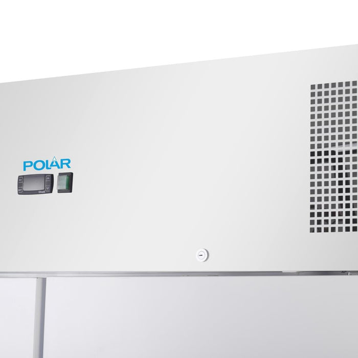 Polar G-Series Upright Double Door Freezer 1200Ltr White Polar