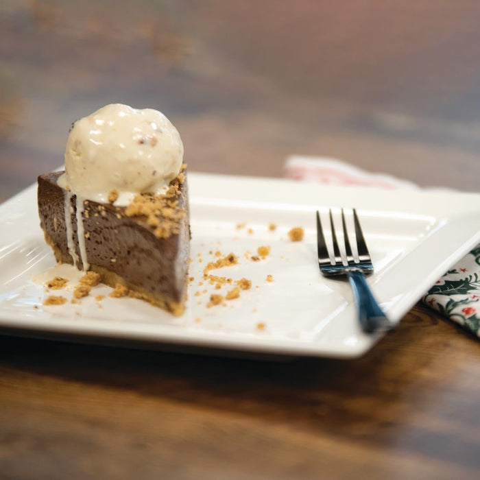 Olympia Lumina Square Plates White 233mm (4 pack) Olympia