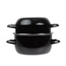 180(H) x 200(Ø)mm. Pan and lid included. Capacity: 1kg