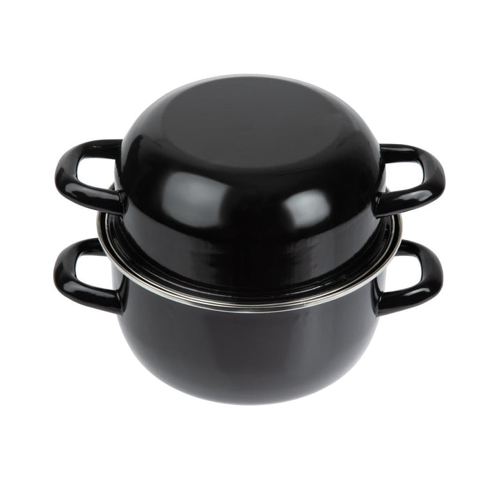 Olympia Enamel Mussel Pot Medium Olympia