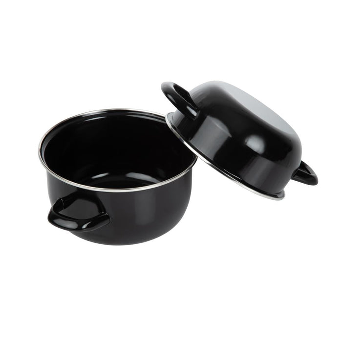 Olympia Enamel Mussel Pot Medium Olympia
