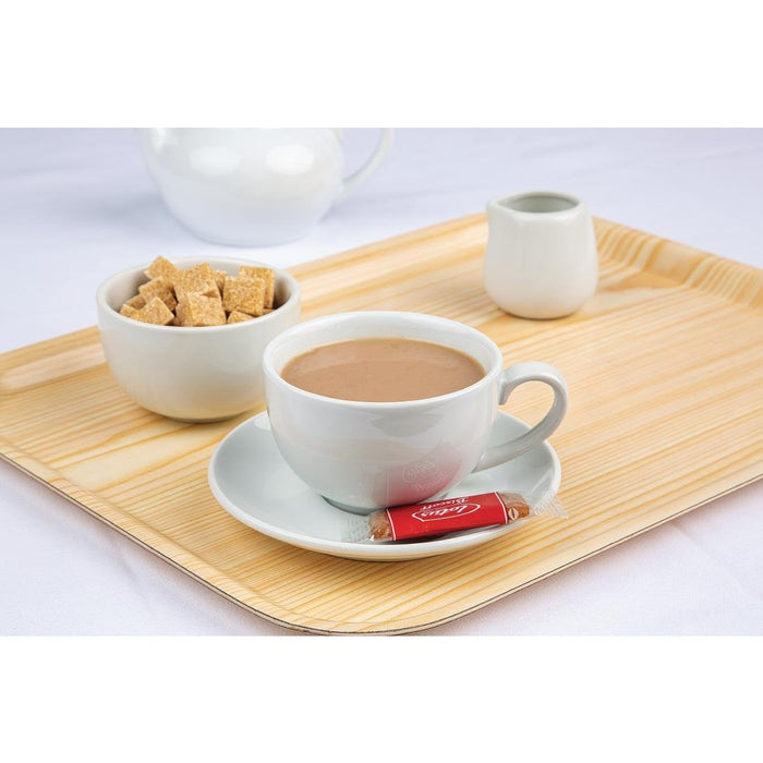 Olympia Whiteware Elegant Saucers 148mm (12 Pack) Olympia