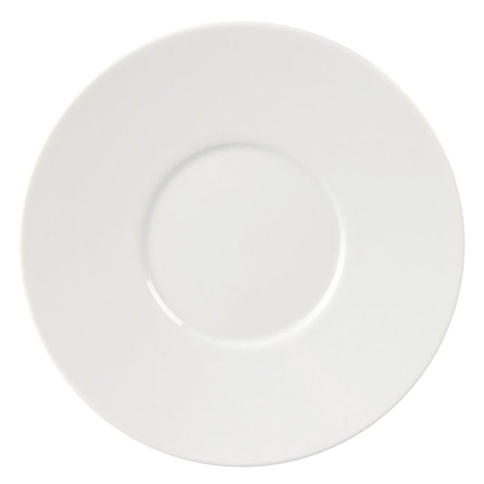 Olympia Whiteware Elegant Saucers 148mm (12 Pack) Olympia
