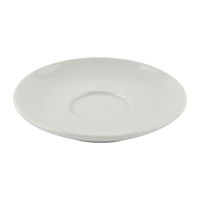 Olympia Whiteware Elegant Saucers 148mm (12 Pack) Olympia