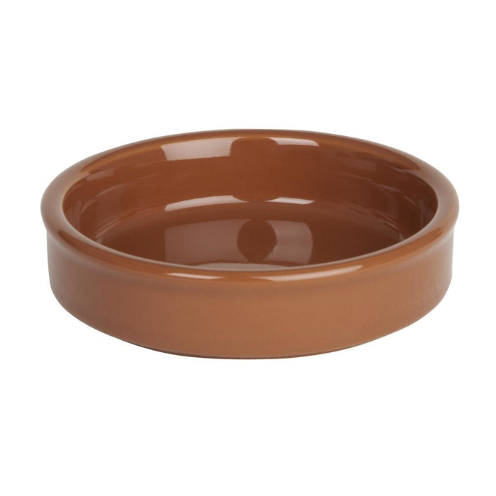 Colour: Terracotta. 21(h) x 103(w) x 103(Ø)mm. Pack Quantity: 6.