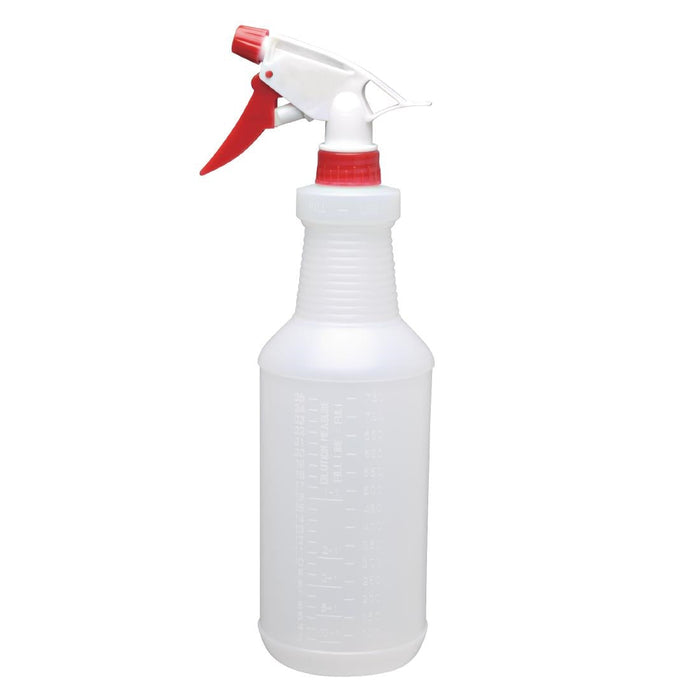 Jantex Colour-Coded Trigger Spray Bottle Red 750ml Jantex