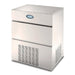 50kg/24hr Output. 25kg Storage. Stainless Steel Finish