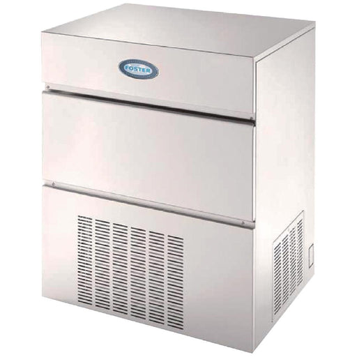 90kg/24hr Output. 40kg Storage. Stainless Steel Finish