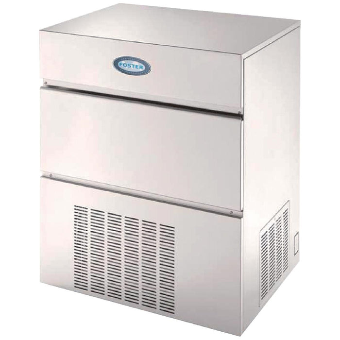 90kg/24hr Output. 40kg Storage. Stainless Steel Finish