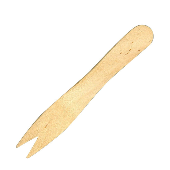Fiesta Compostable Wooden Chip Forks (1000 Pack) Fiesta Compostable