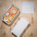 Nisbets Essentials Foil Containers and Lids 450ml (50 Pack) Nisbets Essentials