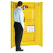 Hazardous Substance Cabinet Double Door Yellow 50Ltr Elite Lockers