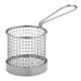 80(H)x 80(Ø)mm. Stainless Steel with Handle. Sold singly.