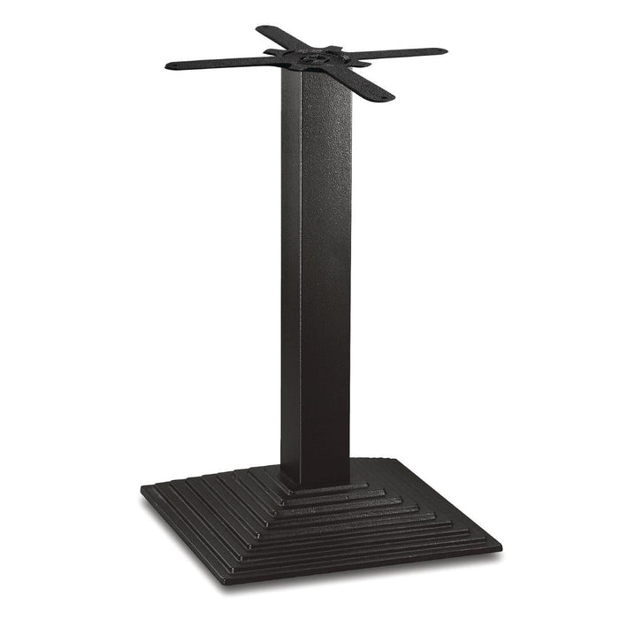 Bolero Cast Iron Step Square Table Base Bolero