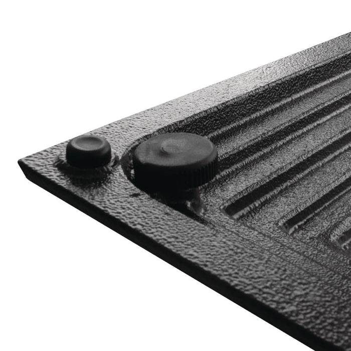 Bolero Cast Iron Step Square Table Base Bolero