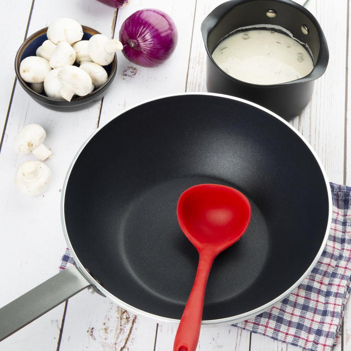 Vogue Non Stick Teflon Platinum Wok 300mm Vogue