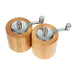 Olympia Light Wood Salt and Pepper Mill Grinder Set Olympia