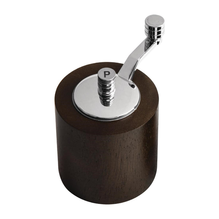 Olympia Dark Wood Salt and Pepper Mill Grinder Set Olympia