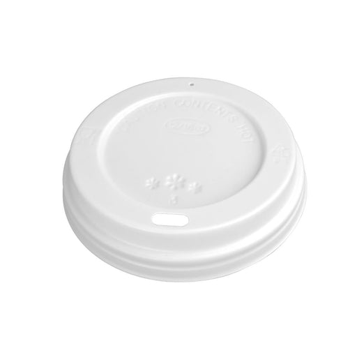 Fiesta Recyclable Coffee Cup Lids White 340ml / 12oz and 455ml / 16oz (50 Pack) Fiesta Recyclable