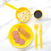 Olympia Kristallon Polypropylene Spoons Yellow (12 Pack) Olympia