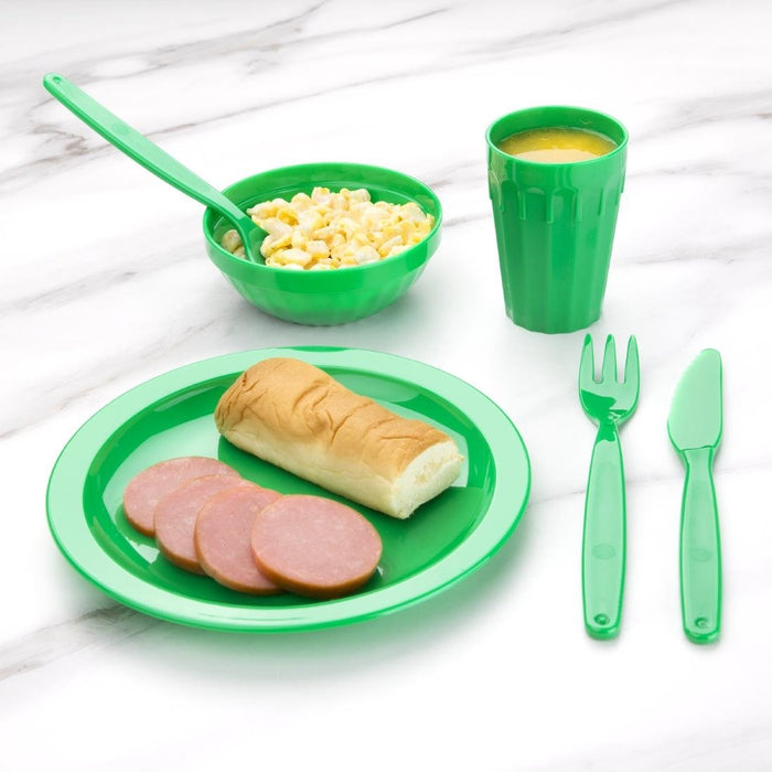 Olympia Kristallon Polypropylene Bowls Green 103mm (12 Pack) Olympia