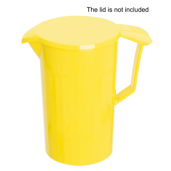 Olympia Kristallon Polypropylene Jug Yellow 1.4Ltr Olympia