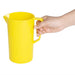 Olympia Kristallon Polypropylene Jug Yellow 1.4Ltr Olympia