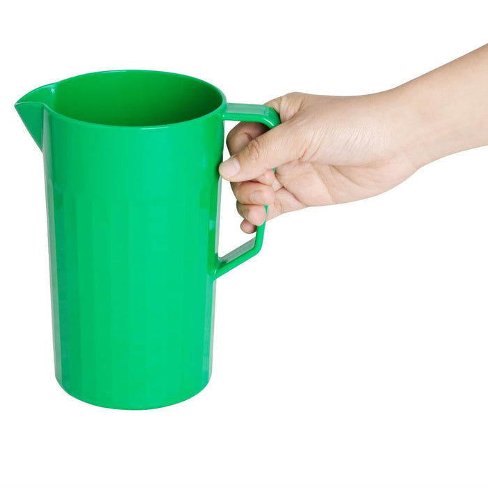 Olympia Kristallon Polypropylene Jug Green 1.4Ltr Olympia