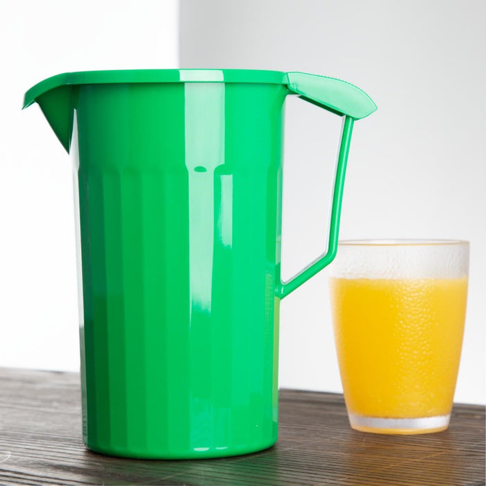 Olympia Kristallon Polypropylene Jug Green 1.4Ltr Olympia
