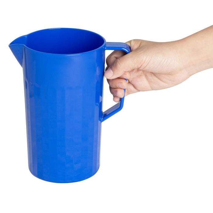 Olympia Kristallon Polypropylene Jug Blue 1.4Ltr Olympia