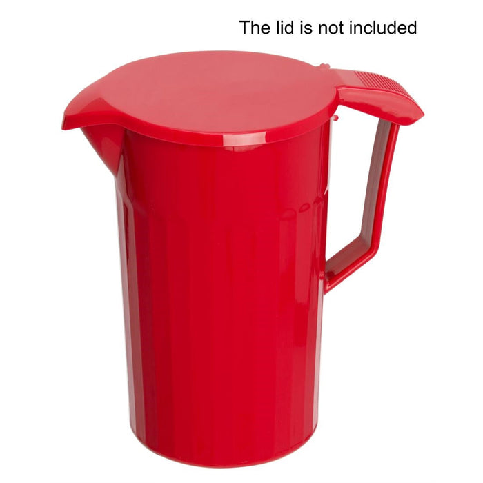 Olympia Kristallon Polypropylene Jug Red 1.4Ltr Olympia