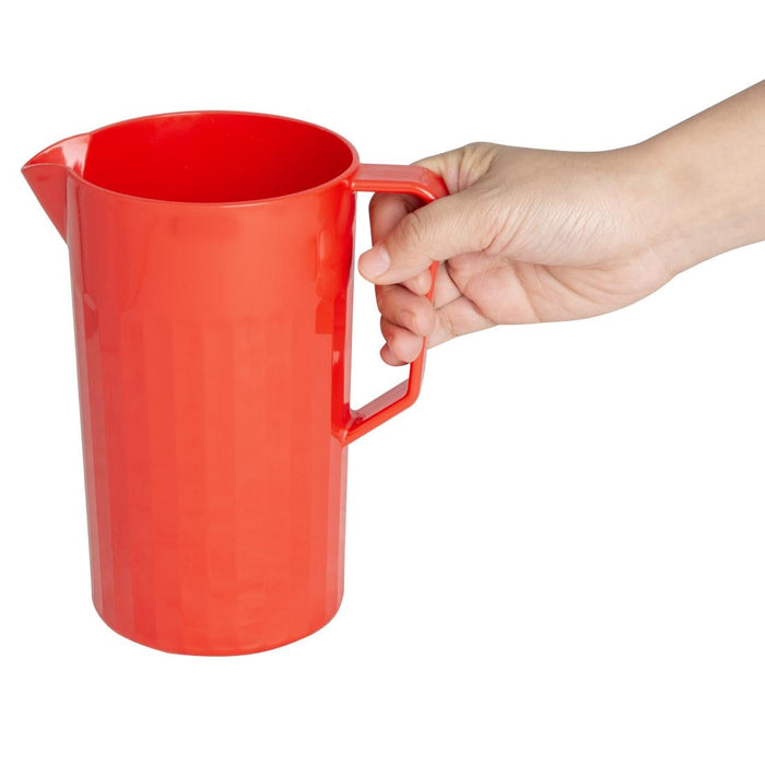 Olympia Kristallon Polypropylene Jug Red 1.4Ltr Olympia