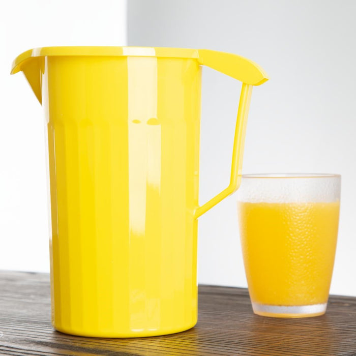 Olympia Kristallon Polypropylene Lid for J904 & CE278 Jug Yellow Olympia
