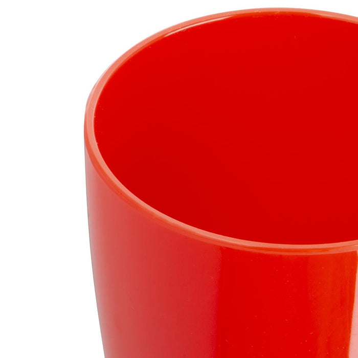 Olympia Kristallon Polypropylene Handled Beakers Red 348.7ml (12 Pack) Olympia