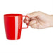 Olympia Kristallon Polypropylene Handled Beakers Red 348.7ml (12 Pack) Olympia