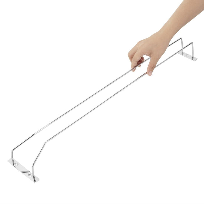 Olympia Wine Glass Rack Chrome 610mm Olympia