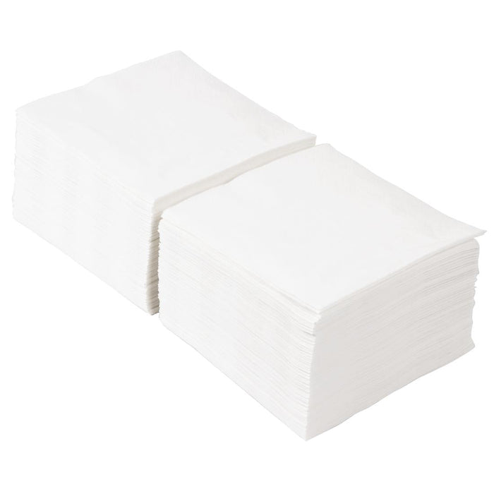 Fasana Cocktail Napkin White 240x240mm 2ply 1/4 Fold (1500 Pack) Fasana