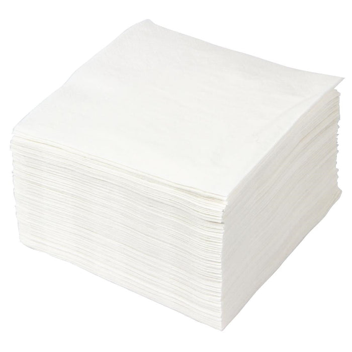 Fasana Cocktail Napkin White 240x240mm 2ply 1/4 Fold (1500 Pack) Fasana