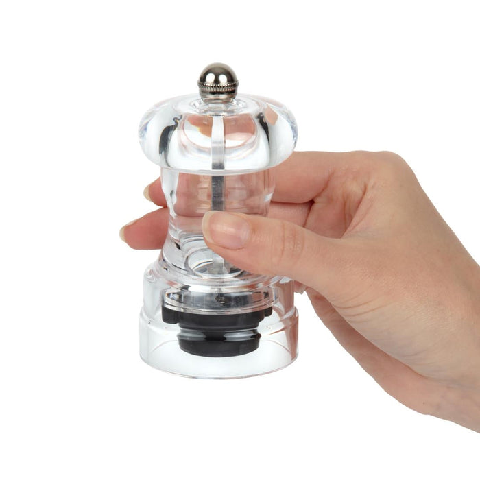 Olympia Acrylic Salt and Pepper Mill 102mm Olympia