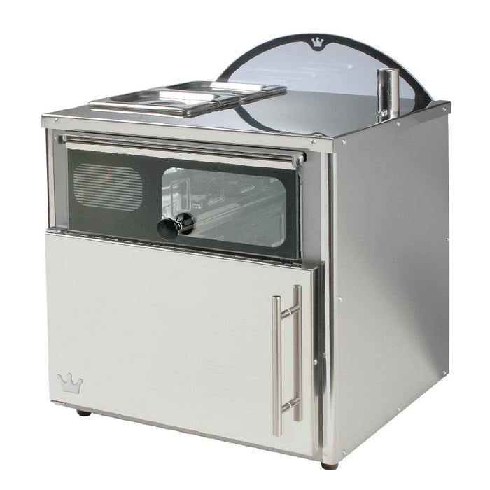 Electric. Output: 25 x 8oz potatoes/hr. Integral Bain Marie