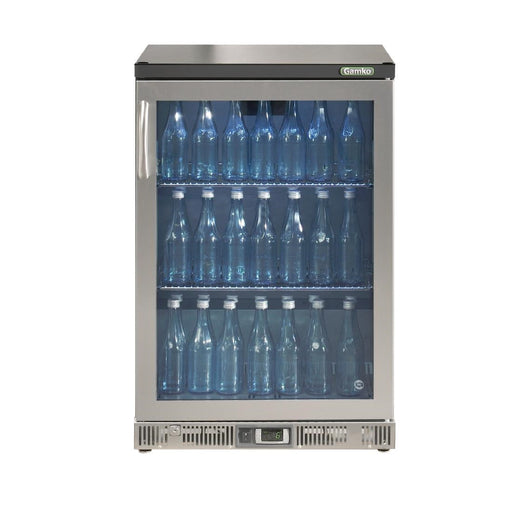 Gamko Bottle Cooler - Single Hinged Door 150 Ltr Stainless Steel Gamko