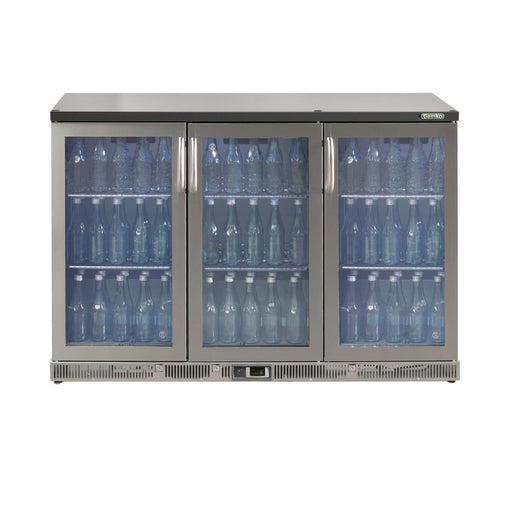 Gamko Bottle Cooler - Triple Hinged Door 315 Ltr Stainless Steel Gamko