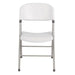 Bolero Foldaway Utility Chairs White (2 Pack) Bolero