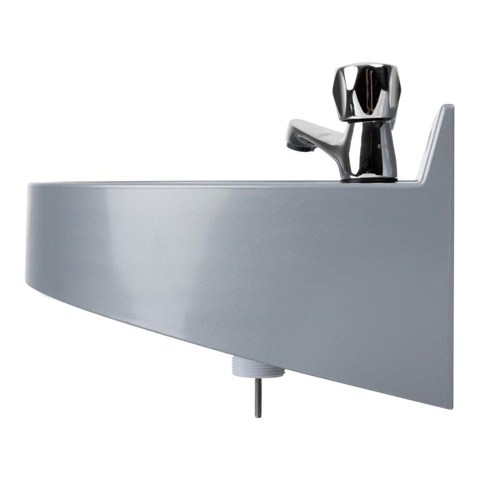 Basix Polycarbonate Hand Wash Basin Grey Basix